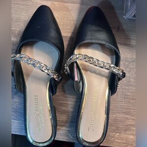 Black juicy couture flats